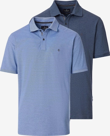 CASAMODA Shirt 'Basic' in Blau: Vorderseite