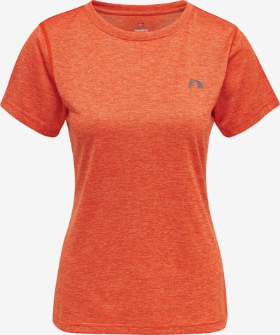Newline Functioneel shirt in de kleur Grijs / Oranje, Productweergave