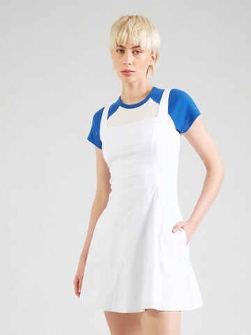 Robe d’été 'MILA CLASSIC' Abercrombie & Fitch en blanc