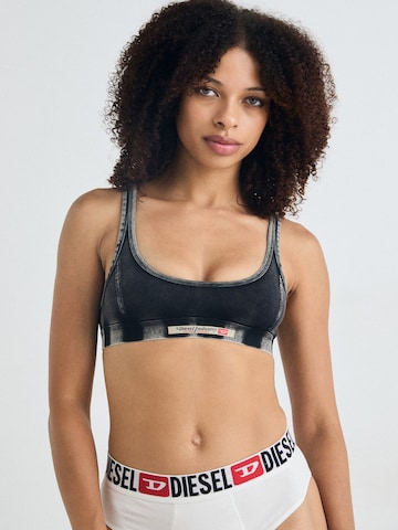Sutien de tricou Sutien 'Ariel' de la DIESEL pe negru: față