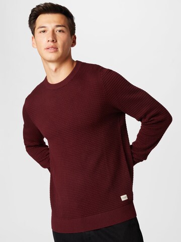 JACK & JONES Pullover 'Atlas' in Rot: predná strana