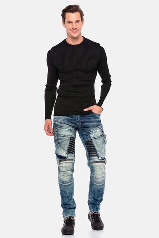 CIPO & BAXX Regular Cargojeans in Blauw