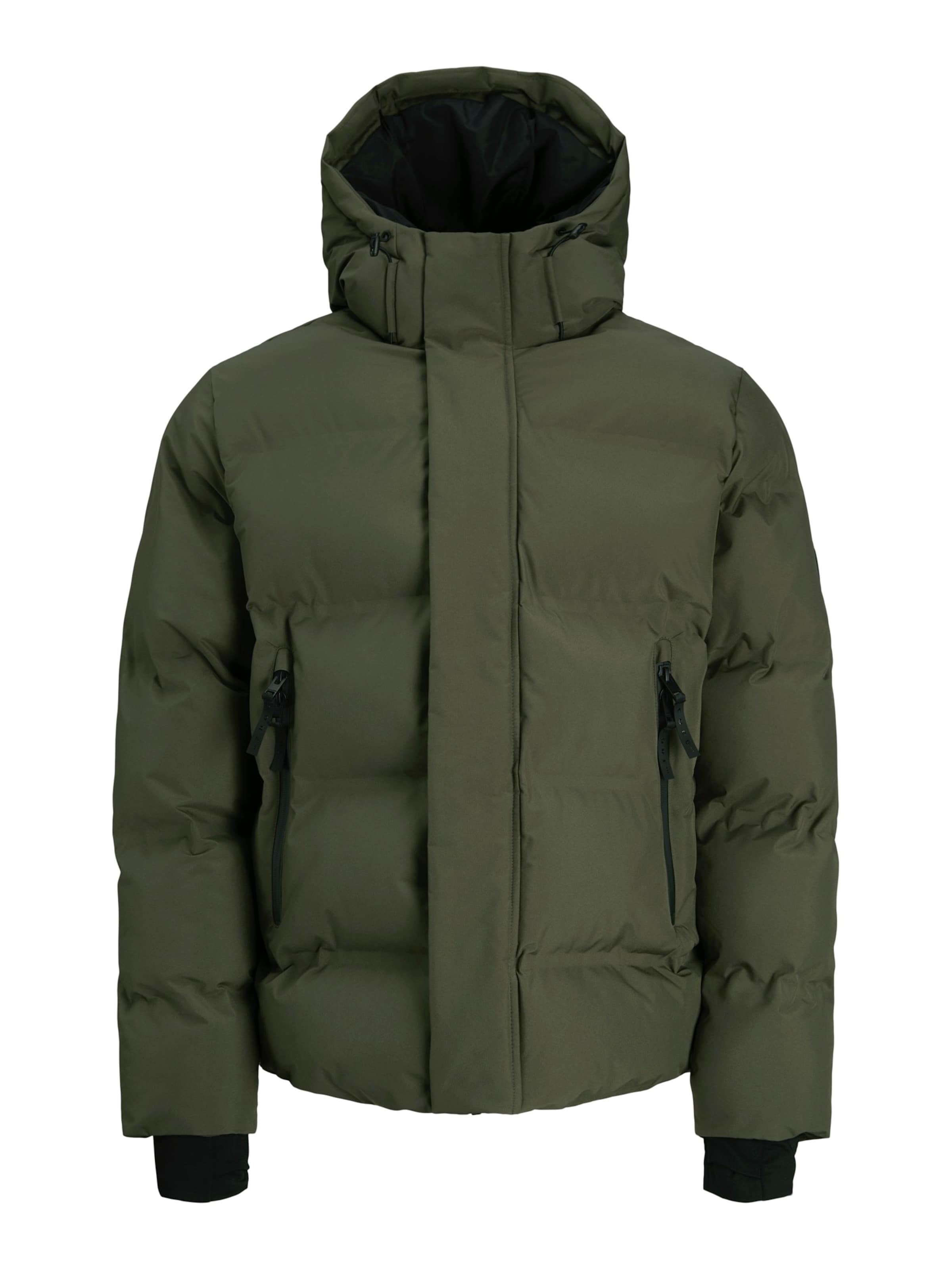 JACK & JONES Talvejope 'JCOFusion', värv roheline: eest vaates