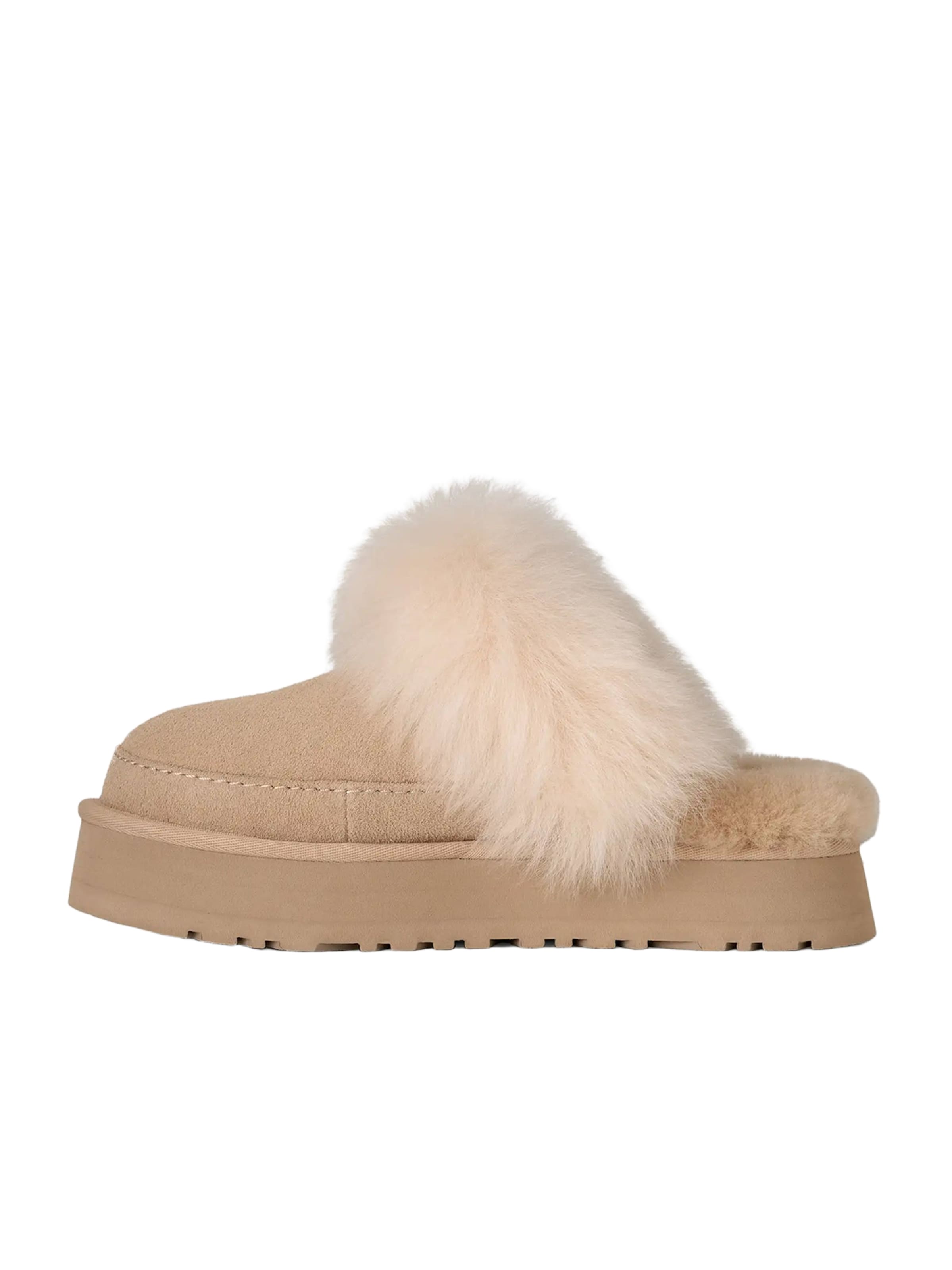 Clogs di UGG in beige: frontale