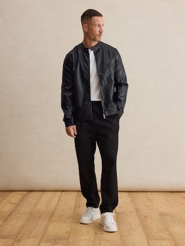 DAN FOX APPAREL Overgangsjakke 'Lewis' i sort