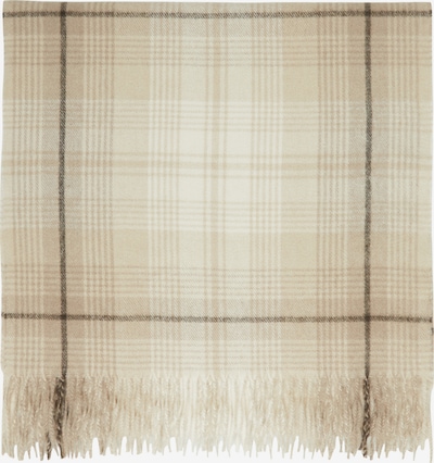 COMMA Schal in One Size in beige / ecru / dunkelbeige, Produktansicht
