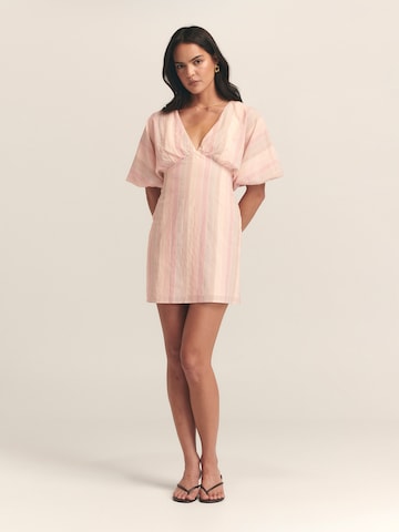 St MRLO - Vestido 'Palm' en rosa: frente