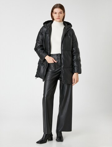 Koton Between-seasons coat in Black