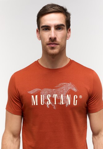 MUSTANG Shirt in Orange