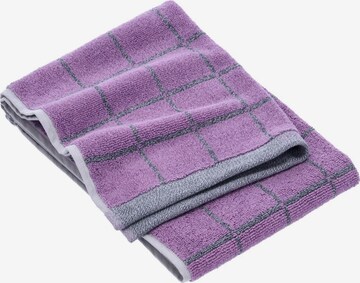 Serviette ESPRIT en violet : devant