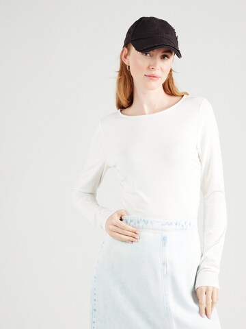 QS Shirt in Beige: Vorderseite
