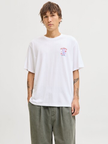 T-Shirt JACK & JONES en blanc