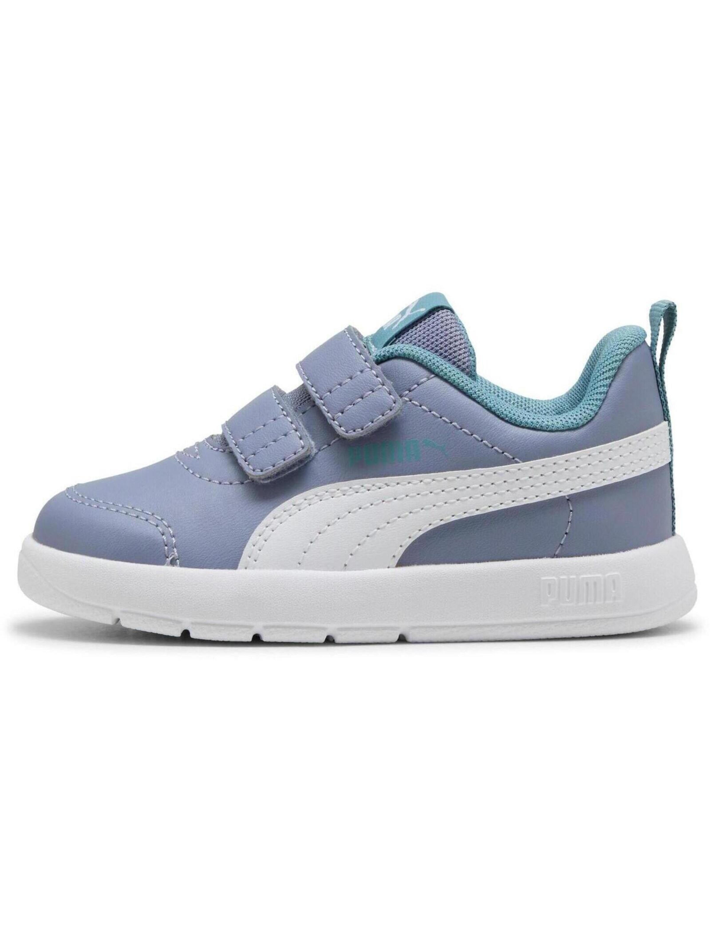 PUMA - Calzado deportivo 'Courtflex V3 V Inf' en azul: frente