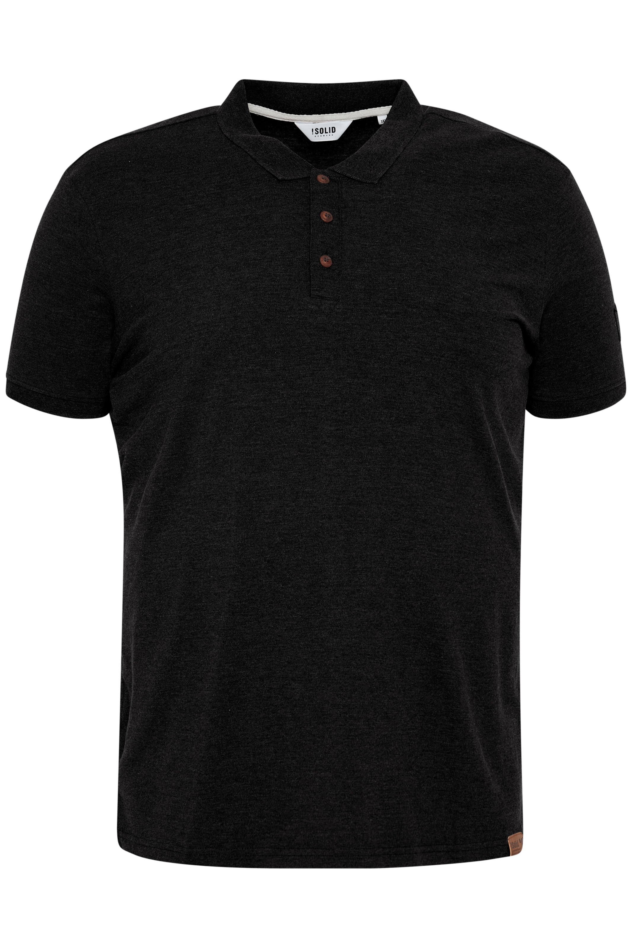 !Solid - Camiseta 'Trip' en negro: frente