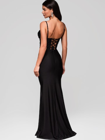Ombre Abendkleid‌‌ in Schwarz
