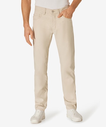 PIONEER Regular Pants 'Authentic' in Beige: front