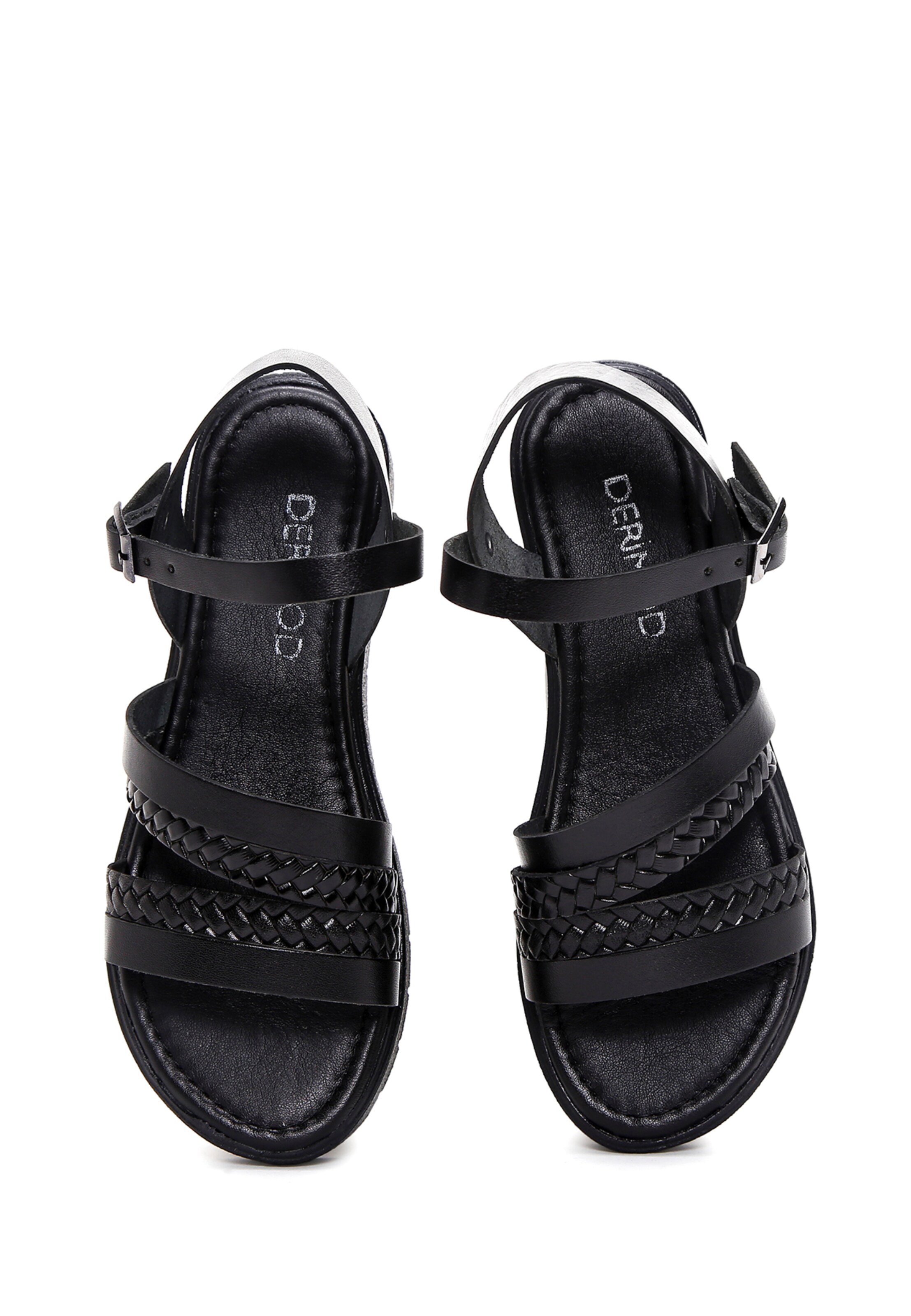 Sandales à lanières Derimod en noir