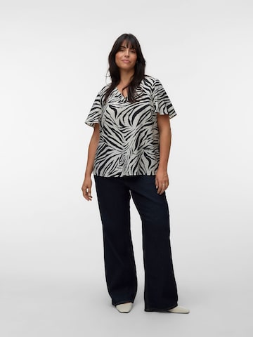 Vero Moda Curve - Blusa en beige