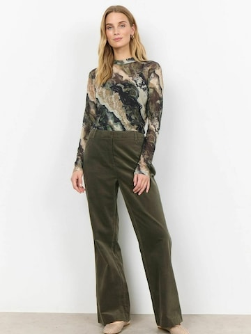 Soyaconcept Zvonové kalhoty Kalhoty 'Nabina 2-B' – zelená