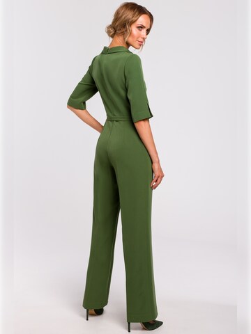 made of emotion - Jumpsuit en verde