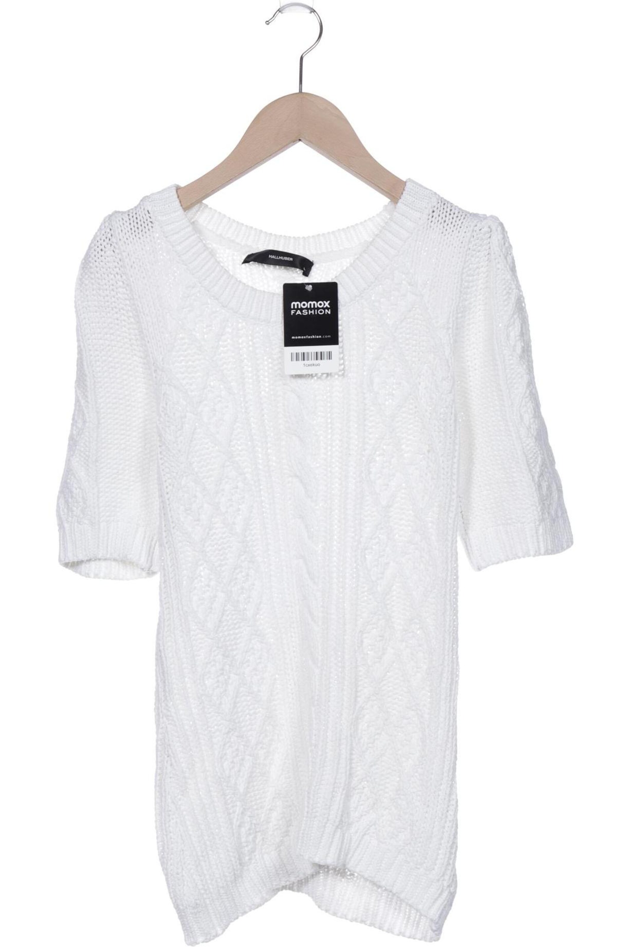 HALLHUBER Sweater & Cardigan in L in White: front