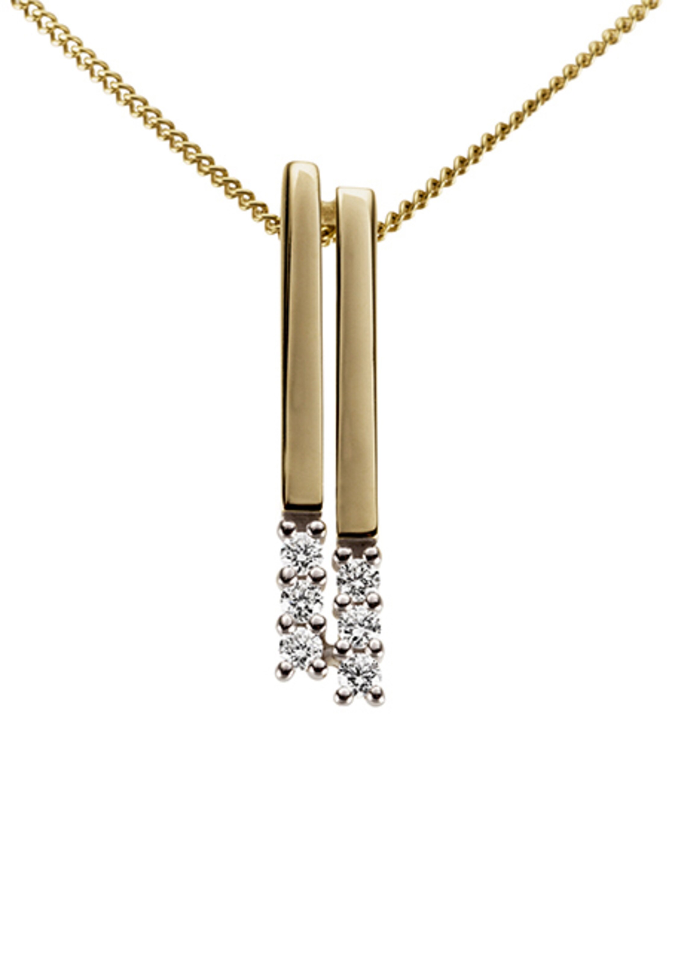 FIRETTI Pendant in Gold: front