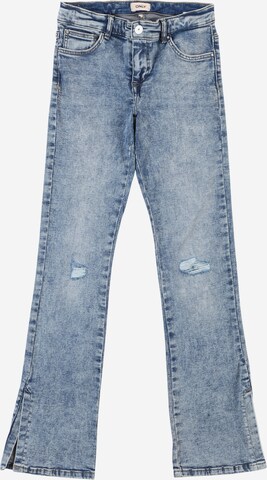 KIDS ONLY Flared Jeans 'HUSH' i blå: forside