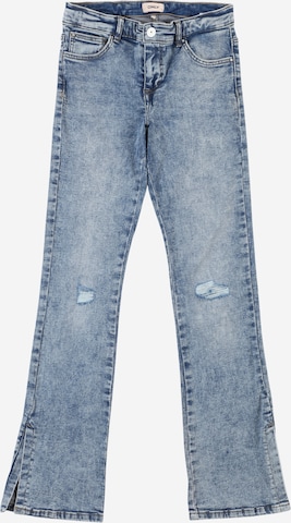 Flared Jeans 'HUSH' di KIDS ONLY in blu: frontale