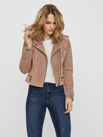 VERO MODA Tussenjas in Bruin: voorkant