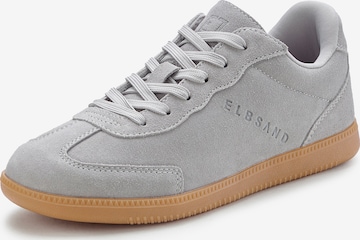 Elbsand Låg sneaker i grå: framsida