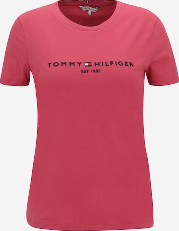 TOMMY HILFIGER Tričko - ružová: predná strana
