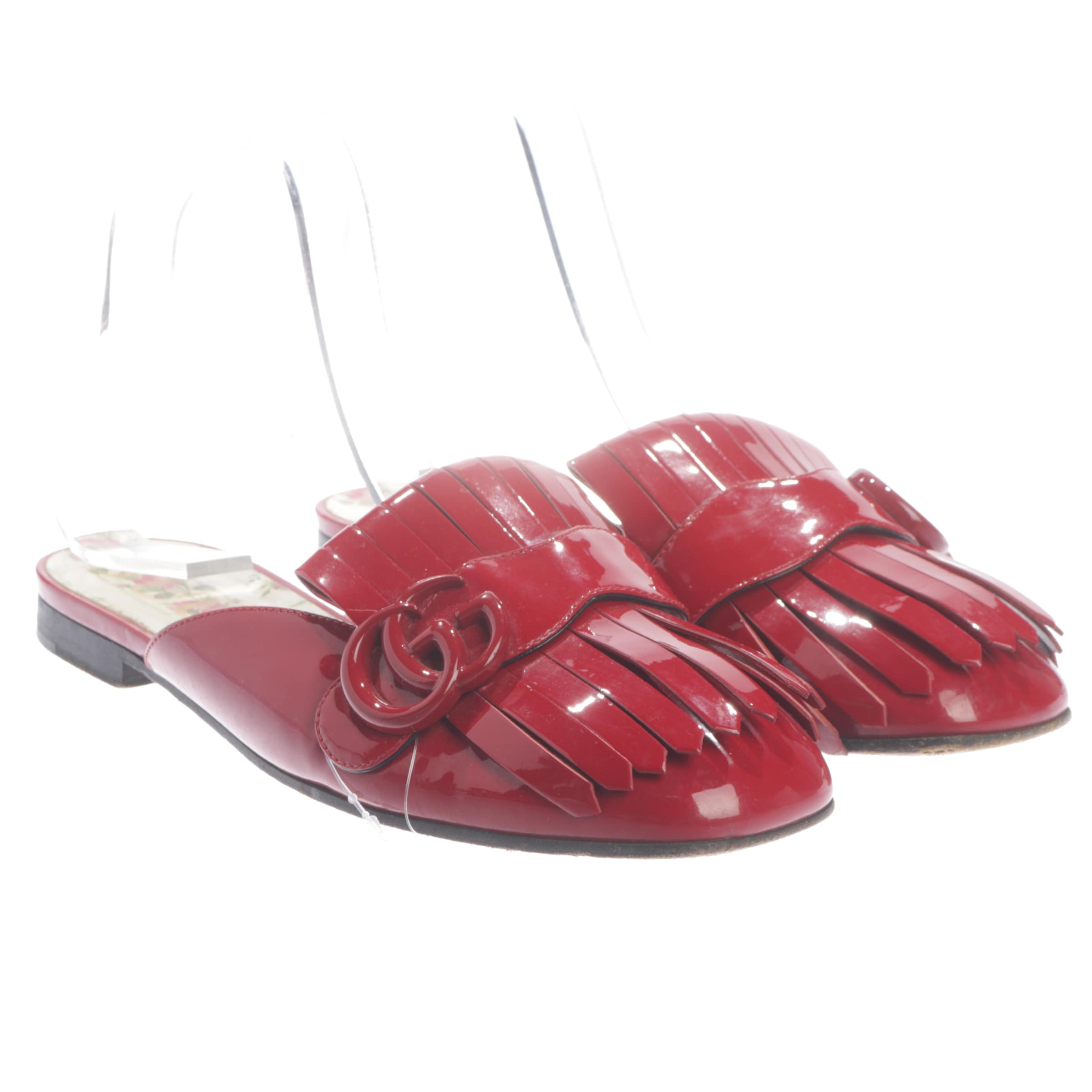 Gucci Flats & Loafers in 37,5 in Red, Item view