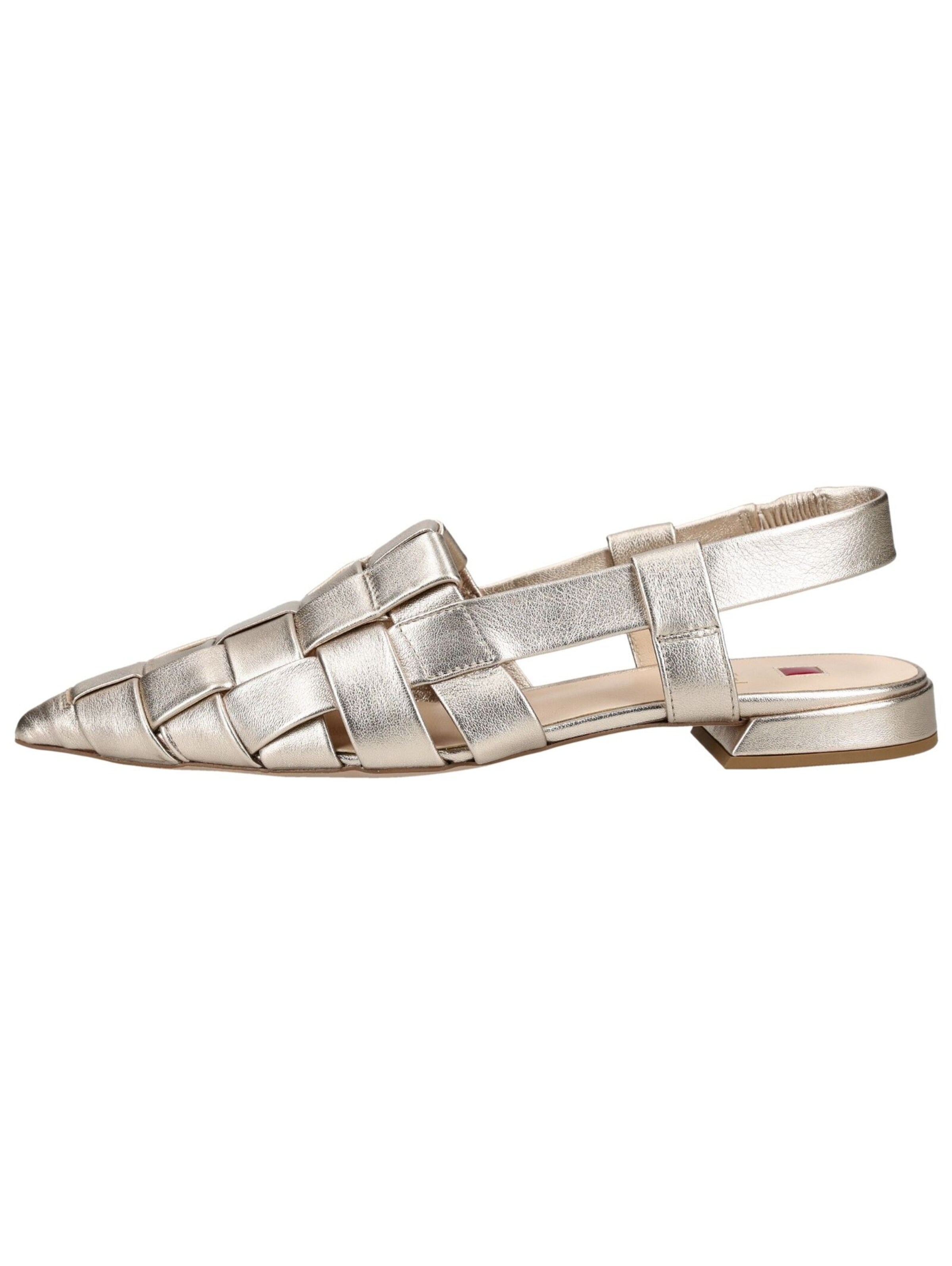 Högl Ballerina met riempjes in Brons