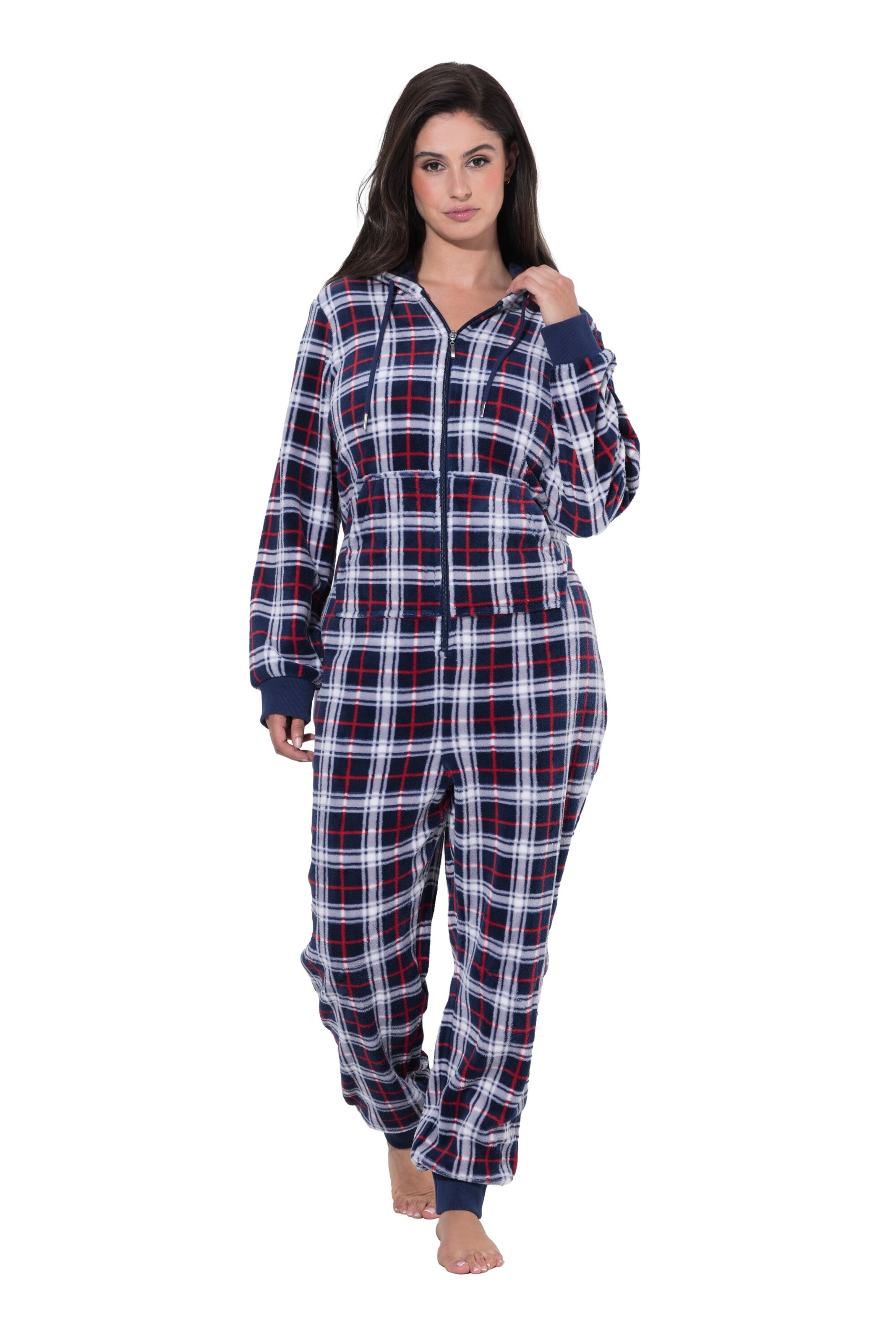 Ulla Popken Jumpsuit in Blue: front