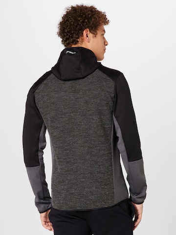 ICEPEAK Gebreid sportvest 'BECLEY' in Zwart