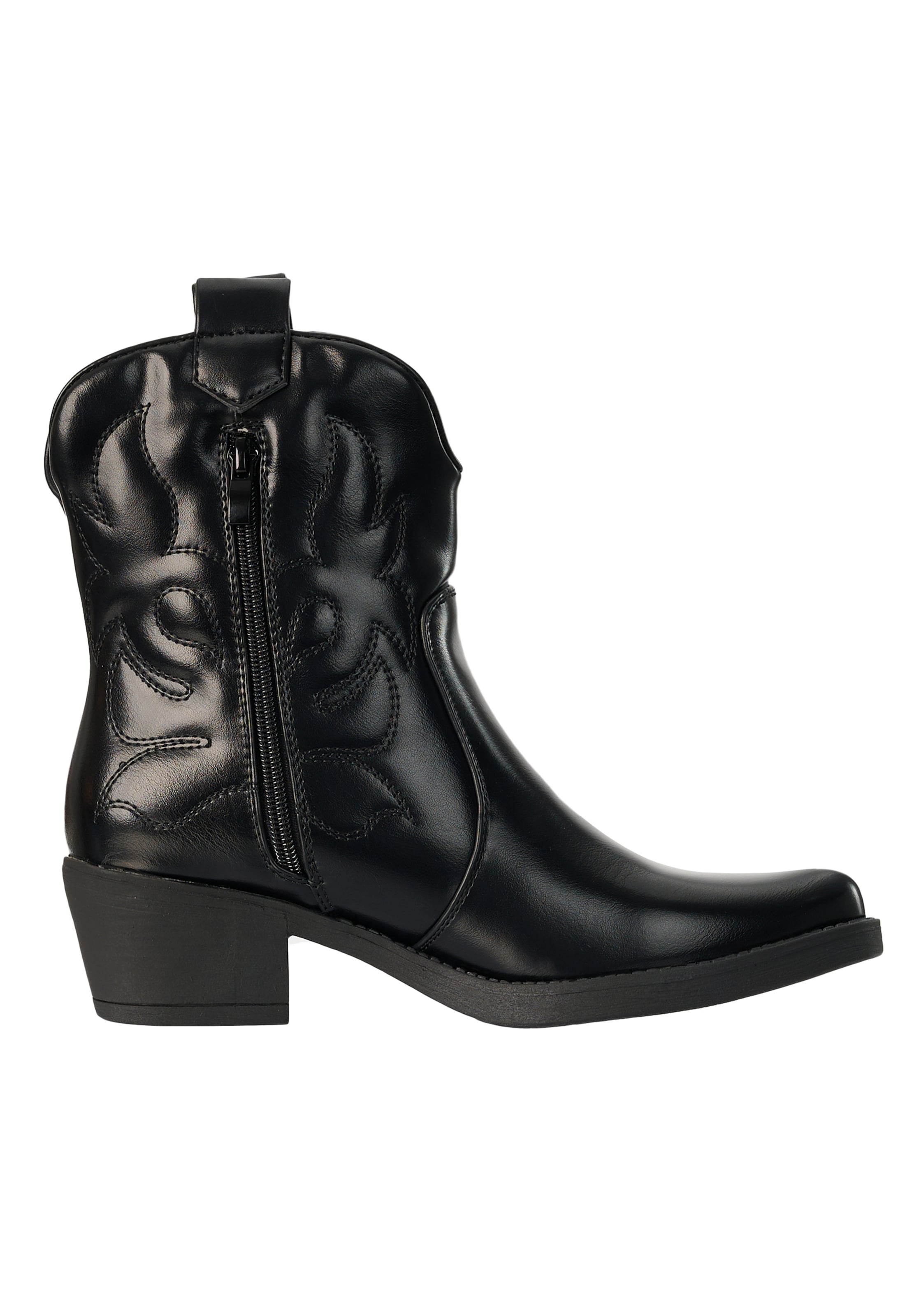 Bottes de cowboy Salinyang en noir