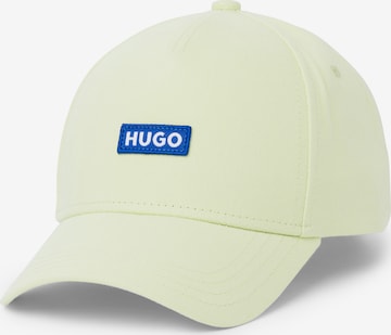 HUGO Cap ' Alyce ' in Gelb: Vorderseite