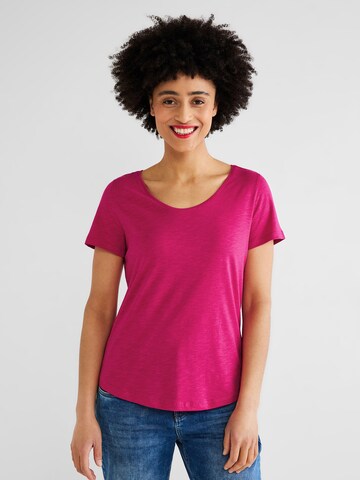 STREET ONE Shirt 'Gerda' in Pink: Vorderseite