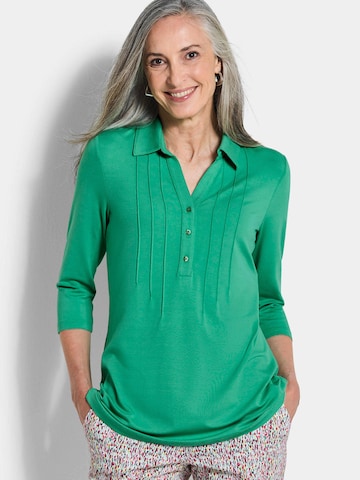 Goldner Tunika in Grün: Vorderseite