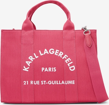 Karl Lagerfeld Shoppingväska i röd: framsida