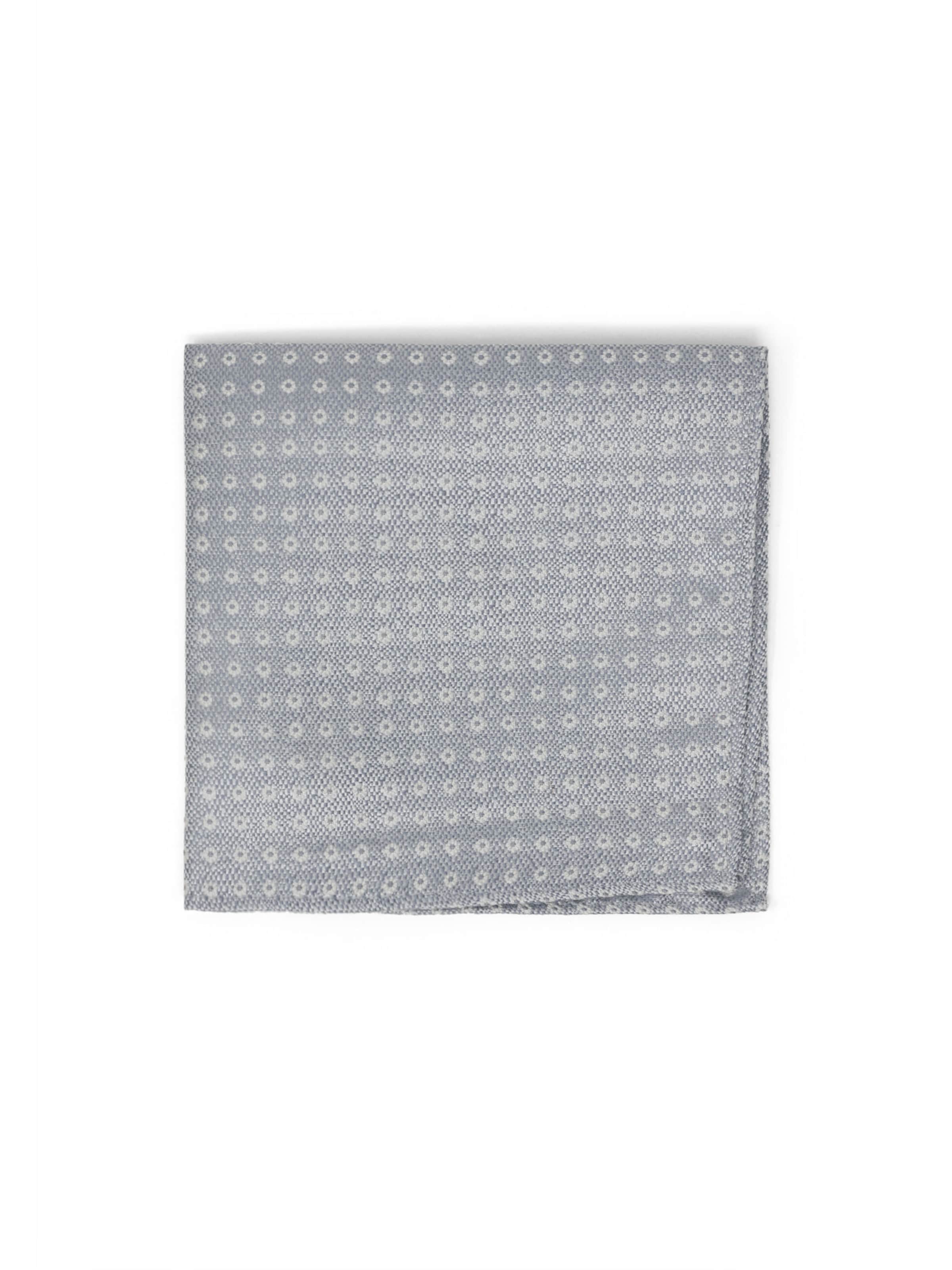 Real Guys Pocket Square in Grey: front