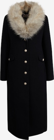 Orsay Between-Seasons Coat in Black: front