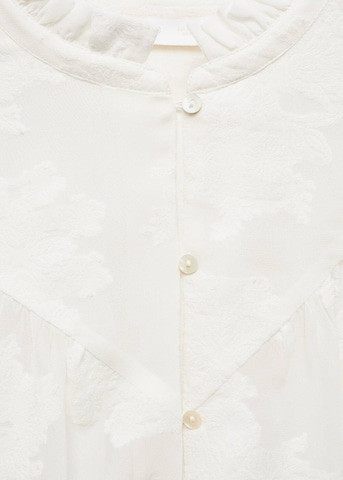 MANGO Blouse 'expen' in Wit