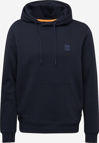 BOSS Sweatshirt 'Wetalk' in Blau: predná strana