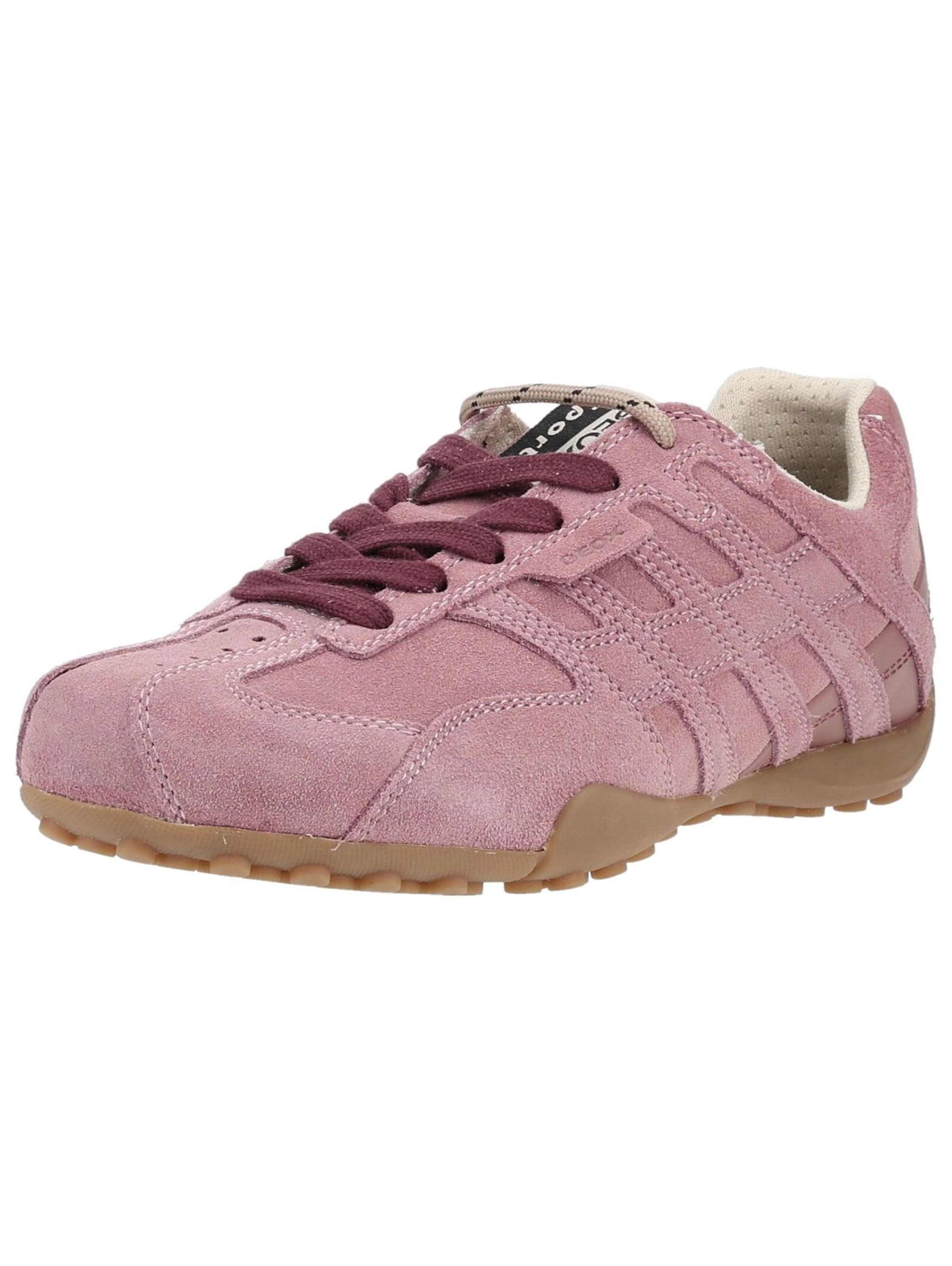 Baskets basses GEOX en rose : devant