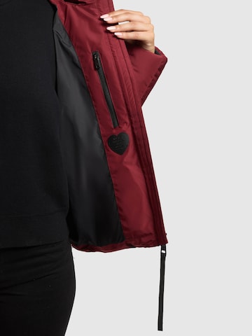 Veste d’hiver 'Audrey2' khujo en rouge