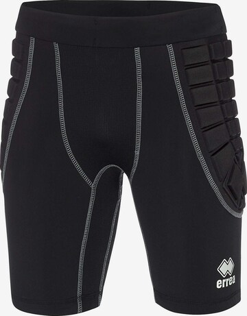 Errea Slim fit Workout Pants 'Cayman' in Black: front