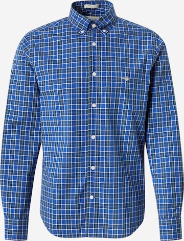 mėlyna GANT Standartinis modelis Marškiniai 'CLASSIC': priekis