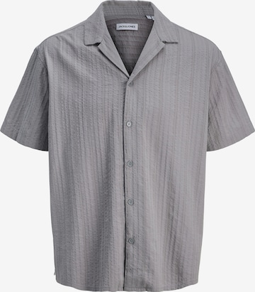 Fit confort Chemise 'JJETyson' JACK & JONES en gris : devant