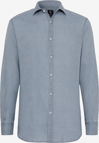 Boggi Milano Hemd in Blau: Vorderseite